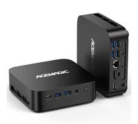 ACEMAGICIAN Kron Mini K1 Mini PC，Win11 Pro AMD Ryzen 3 4300U (fino a 3,7 GHz), 16GB DDR4 512GB SSD Micro Desktop Computer, HDMI+DP+Type-C 4K@60Hz | USB3.2 | WiFi 5 BT4.2 per Ufficio, Scuola, Business