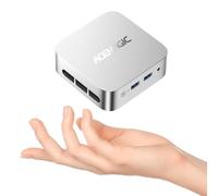 ACEMAGICIAN Mini PC Twin Lake N150, 16GB DDR4 512GB SSD, Win11 Pro, Dual Display 4K UHD, Doppio Schermo, WiFi 5, BT4.2, Desktop Compatto per Ufficio e Business, Multitasking