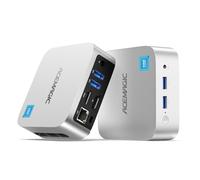 ACEMAGICIAN V1 Mini PC, Twin Lake-N N150 16GB DDR4 1TB SSD Mini Desktop Computer，Doppio Display 4K UHD, WiFi 5, BT4.2 per Ufficio/Lavoro