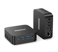 ACEMAGICIAN Vista V1 Mini PC, Win11 Pro Alder Lake-N97 (fino a 3,6 GHz), 16 GB DDR4 512 GB SSD Micro Desktop computer; HDMI+DP|USB3.2