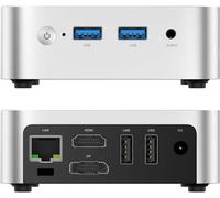 Mini PC W11 Pro Twin Lake-N N150, 16GB DDR4 256GB SSD Mini Desktop Computer, Doppio Display 4K UHD, WiFi 5, BT4.2 per Ufficio/Lavoro