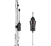 ACEMIC Sistema di Microfono Wireless per Flauto UHF, Microfono Wireless da Agganciare per Flauto, Adatto per Spettacoli dal Vivo, Sistemi PA, Mixer Audio e Altoparlanti, DT-5