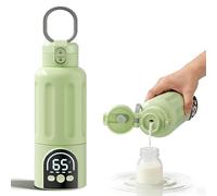 Acemora Scaldabiberon, Riscaldamento Rapido e Lunga Durata della Batteria 12000mAh, Controllo della Temperatura, 500ml Scaldabiberon per Tutto il Giorno per Latte Materno, Formula o Acqua (Verde)