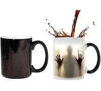 Acen Merchandise Lingstar Tazza con motivo zombie The Walking Dead, in ceramica, cambia colore con il calore