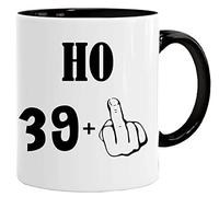 Acen Merchandise Tazza Compleanno | Ho 39 + |Idee Regali Originali et Divertenti per Uomo e Donna - per lui/per lei | Idee Regalo Amica Compleanno | Anni Regalo Compleanno Mama, Papa, Nonna, Sorella