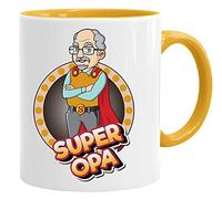 Acen Merchandise Tazza per nonno, tazza da caffè, tazza da caffè, bella e divertente, idea regalo per nonni, in ceramica, 350 ml, idea regalo