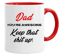Acen Merchandise Tazza san valentino divertenti Dad you're awesome - Idee Regali Originali et Divertenti per Uomo e Donna - per lui/per lei.