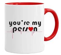 Acen Merchandise Tazza San Valentino Divertenti You're my person - Idee Regali Originali et Divertenti per Uomo e Donna - per lui/per lei.