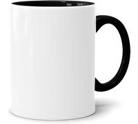 Acen Merchandise Tazze a sublimazione senza stampa di alta qualità, con paletta in ceramica o set | tazze a sublimazione con inchiostro (504 pezzi, nero)