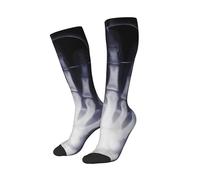 ACEPrints Calzini divertenti con stampa scheletro a raggi X, morbidi e traspiranti, per uomo e donna.