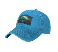 ACEPrints Cappellino da Baseball Nero con Visiera Curva, Stampa Iceberg Under The Iceberg, Adatto per Viaggi e Sport.