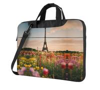 ACEPrints custodia per laptop da 13, 14 e 15,6 pollici con stampa della Torre Eiffel di Parigi, borsa porta computer con maniglia per uomo e donna.