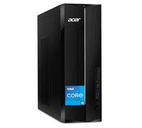 acer 2025 Aspire SFF Desktop Intel 13th Core i5-13400, 64 GB di RAM, SSD PCle da 4 TB, design ultra silenzioso, lettore di schede SD, supporto doppio monitor 4K, USB-c, tastiera e mouse cablati