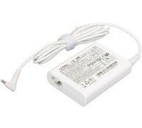 Acer AC Adaptor-Alimentatore, 100-240 V 50/60 Hz, 65 W, interno, per PC tablet, colore: bianco
