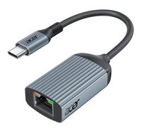 acer Adattatore USB C a Ethernet 1000Mbps,adattatore di rete Ethernet LAN RJ45 a Thunderbolt 4 tipo C Compatibile con iPhone serie 15/16, iPad Pro/Air, Galaxy, Steam Deck, Switch, ecc.