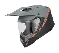 Acer ssault Graphic Casco da enduro, nero-arancione, taglia XL per maschi