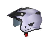 Acerbis Aria Metallic, casco jet XS male Opaco-Violetto