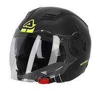 Acerbis Vento, casco jet XL male Nero Opaco