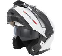 Acerbis Rider, casco flip up M male Bianco