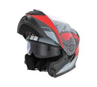 Acerbis Serel, casco flip up L male Opaco Grigio/Grigio Chiaro/Rosso/Bianco