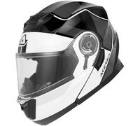 Acerbis Casco flip-up Serel Nero/Bianco Uomo Taglia L