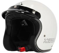 Acerbis Casco Jet Skodela 2206 Taglia M Uomo Bianco