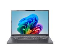 Acer Aspire 16 AI (A16-11M-X1CW) AI Computer portatile, Copilot+ PC, schermo 16" WUXGA IPS 120 Hz, Qualcomm Snapdragon X X1-26-100, 16 GB di RAM, SSD 512 GB, processore grafico Qualcomm Adreno