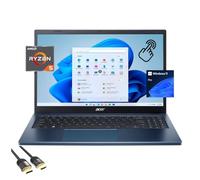 acer Aspire 3 - Computer portatile sottile e leggero, display touchscreen IPS FHD da 15,6", AMD 4-Core Ryzen 5 7520U (fino a 4,3 GHz), 8 GB di RAM, SSD PCIe da 1 TB, WiFi 6, webcam, tastiera, HDMI,