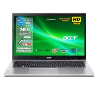 Acer Aspire 3 PC Notebook Portatile Processore Intel Core i5-1235U, RAM 24GB DDR4, 512GB PCIe NVMe SSD, 15.6" HD LED LCD, Intel Iris Xe, W11 Pro, Garanzia 2 anni