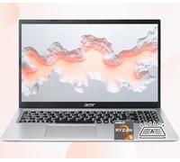 acer Aspire 3 Premium Laptop con tastiera retroilluminata | CPU AMD Ryzen 5 7530U | Display IPS 15.6 FHD | 16 GB di RAM | SSD PCIe da 256 GB | Tipo C | Wi-Fi 6 | Elegante e portatile | Windows 11 Pro