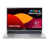 acer Aspire 3 Slim Laptop con Office 365 per il Web, tastiera retroilluminata, processore Intel Core I3-1305U, FHD da 15,6", Windows 11 Home senza auricolari (16 GB di RAM, SSD da 256 GB)