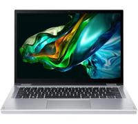 acer Aspire 3 Spin 14'' WUXGA (1920 x 1200) IPS Touch 2-in-1 Laptop, processore Intel Core i3-N305, 8GB DDR5 RAM, 256GB SSD Storage, Windows 11 Home in modalità S, argento puro, A3SP14-31PT-32M6