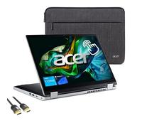 acer Aspire 3 Spin Convertible 2-in-1 Laptop, Display Touchscreen WUXGA da 14", 8-Core i3-N305 (fino a 3,80 GHz), 8 GB di RAM, SSD PCIe da 1 TB, webcam, WiFi 6, BT, HDMI, USB-C, PDG cavo HDMI, Win 11