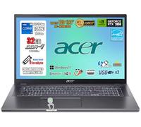Acer Aspire 5 Pc Portatile 17,3", Notebook i7-1355u, RAM 32Gb, SSD 1Tb, Laptop con RTX 2050 (4Gb DDR6), FHD IPS 17.3", USB 3.2, Wi-Fi 6, Thunderbolt, FingerPrint, Win 11, Tastiera Retroilluminata