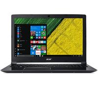 ACER Aspire 7 A715-72G-72T9 NOTEBOOK, 15,6 ", processore Intel® Core™ i7-8750H, Intel® UHD 630, RAM 8 GB, 128 GB SSD, 1000 GB HDD, Nero, Windows 10 Home (64 Bit)