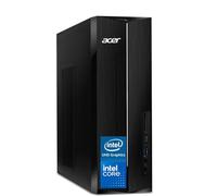 acer Aspire Business Desktop, Processore Intel, 8 GB di memoria, SSD PCIe da 256 GB, design ultra silenzioso, lettore di schede SD, supporto doppio monitor 4K, USB-C, tastiera e mouse cablati, Windows