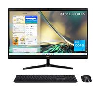Acer Aspire C24-1650-UA92 AIO Desktop | Display IPS Full HD da 23,8" | Intel Core i5-1135G7 di 11a generazione | Grafica Intel Iris Xe | DDR4 da 8 GB | SSD NVMe M.2 da 512 GB | Wi-Fi 6 | Windows 11