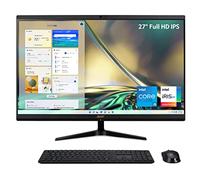 Acer Aspire C27-1700-UA91 AIO Desktop | Display IPS Full HD da 68,6 cm (27") | Intel Core i5-1235U | Intel Iris Xe Graphics | 16 GB DDR4 | 512 GB NVMe M.2 SSD | Intel Wireless Wi-Fi 6