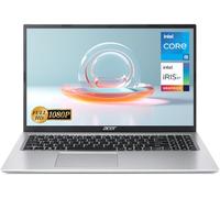 acer Aspire Computer portatile, display FHD da 15,6", Intel Core i5-1135G7, 8 GB di RAM, SSD da 512 GB, webcam, HDMI, RJ45, Wi-Fi 6, Windows 11 Home, argento