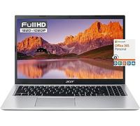 acer Aspire - Laptop sottile per studenti d'affari, display FHD da 15,6 pollici, processore Intel Celeron serie N, 12 GB RAM 256 GB SSD, WiFi, webcam, RJ-45, USB Type-A & C, Windows 11, Microsoft 365