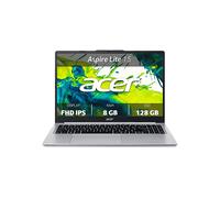 ACER Aspire Lite 15 AL15-46P NOTEBOOK, 15,6 ", processore AMD Ryzen 3 5400U, Radeon™ Onboard Graphics, RAM 8 GB, 128 GB SSD, Silver, Windows 11 Home