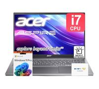 acer Aspire Premium 15,6" Laptop | Intel Core i7-1255U fino a 4.7GHz | 40GB RAM - 1TB PCIe SSD | Tastiera retroilluminata | FHD | Wi-Fi 6 | Grafica Iris Xe | Webcam | Win11 Pro | WOWPC Recovery USB