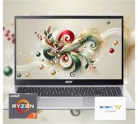 Acer Aspire Premium Laptop, CPU AMD Ryzen 7 5700U (Beats i7-1250U), CPU con 32 GB di RAM, SSD da 2 TB, display FHD da 39,6 cm (15,6"), WLAN veloce 6, design elegante, porta Ethernet