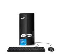 Acer Aspire SFF Compact 8L Desktop Computer | CPU Intel Multi-Core | 16GB RAM, 1TB PCIe SSD | Windows 11 | WiFi 6E | Intel UHD Graphic | Lettore di schede SD, supporto display 4K, tastiera e mouse