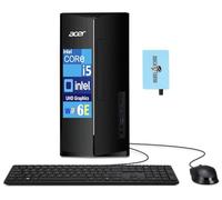 acer Aspire TC-1785-UA92 Business Desktop (Intel i5-14400, 8GB DDR5, 1TB PCIe NVMe SSD, Intel UHD, 300W PSU, WiFi 6E, Bluetooth 5.3, RJ-45, 2 HDMI, Win 11 Home) w/DKZ USB Port Expander