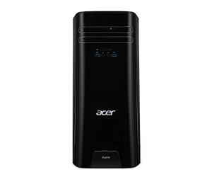 Acer Aspire TC-780 Desktop PC (Intel Core i3-7100, 8 GB RAM, 128 GB SSD, 1.000 GB HDD, Intel HD, DVD, Win 10), nero