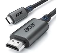 Acer Cavo USB C a HDMI 4K@60Hz cavo Thunderbolt 4 3 Type C HDMI 2.0-2M