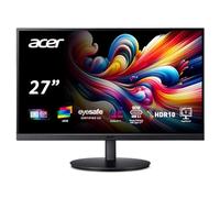 Acer CB272K Monitor professionale per computer da 27" UHD 3840x2160 IPS per creatori Precisione del colore sRGB al 99% Delta E <1 HDR10 Supporto regolabile in altezza - inclinazione, girevole,