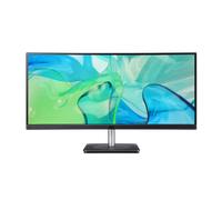 Acer CB343CUR Monitor PC 86,4 cm (34") 3440 x 1440 Pixel UltraWide Quad HD LED Nero, Argento [UM.CB3EE.001]
