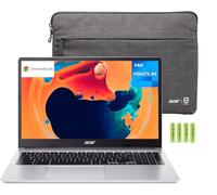Acer Chromebook 315 15,6" HD IPS Laptop, 4GB RAM, 128GB di archiviazione, Intel Pentium N6000 4-Core, Tastiera Numerica, Wi-Fi 6, Bluetooth, Lettore di Schede SD, Type-C, Sistema Operativo